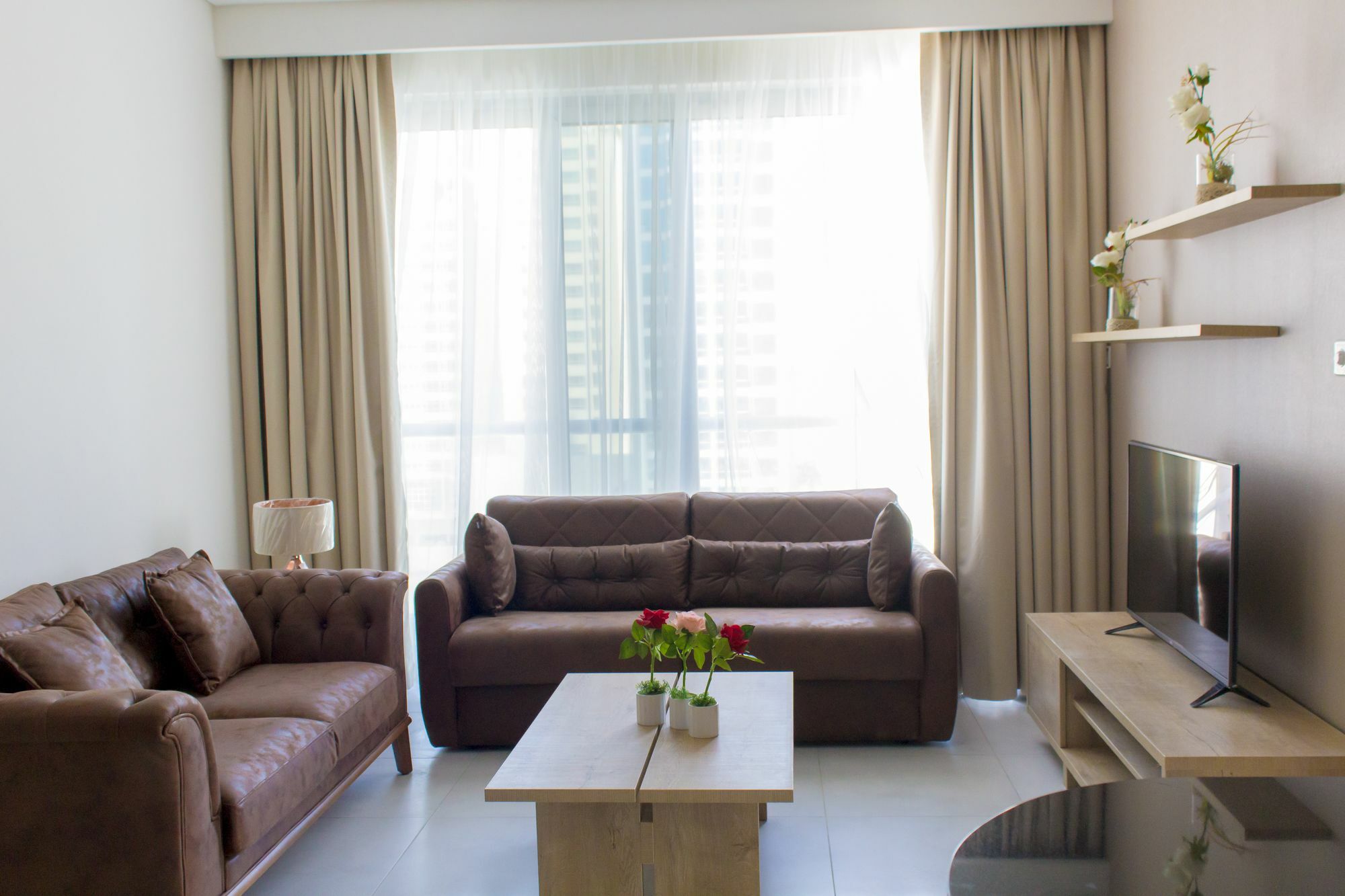 Apartamento Afaq Tower Manama Exterior foto